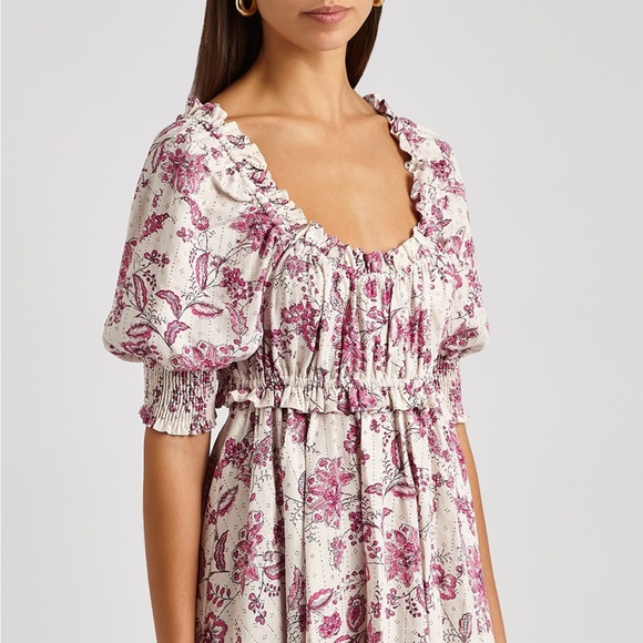 Misa Los Ángeles Ara Floral Ruffle Dress - Picture 2 of 10